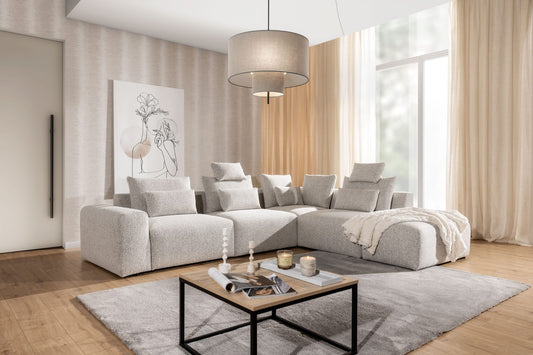 Koppla – 5-sits modulsoffa (HV + RD + HÖRNA + RHÖ + PUFF)