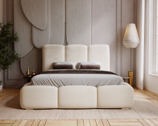 Björknatt - Sängram med förvaring