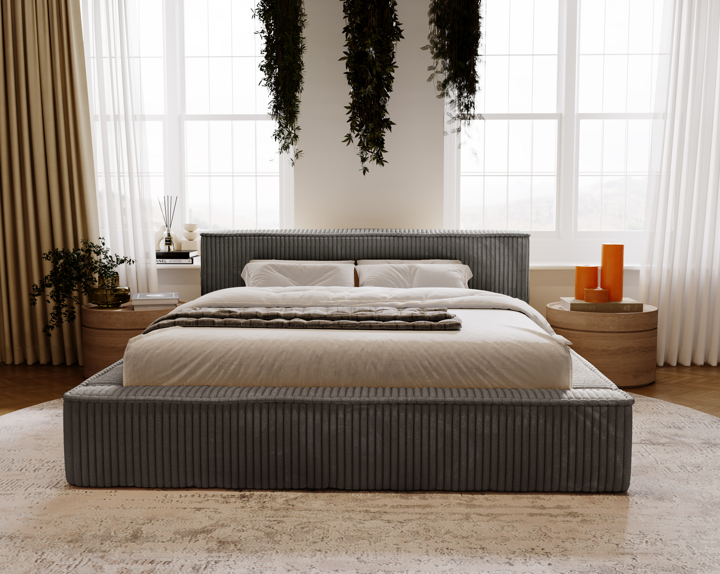 Blunda - Sängram med förvaring