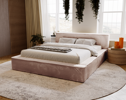 Blunda - Sängram med förvaring