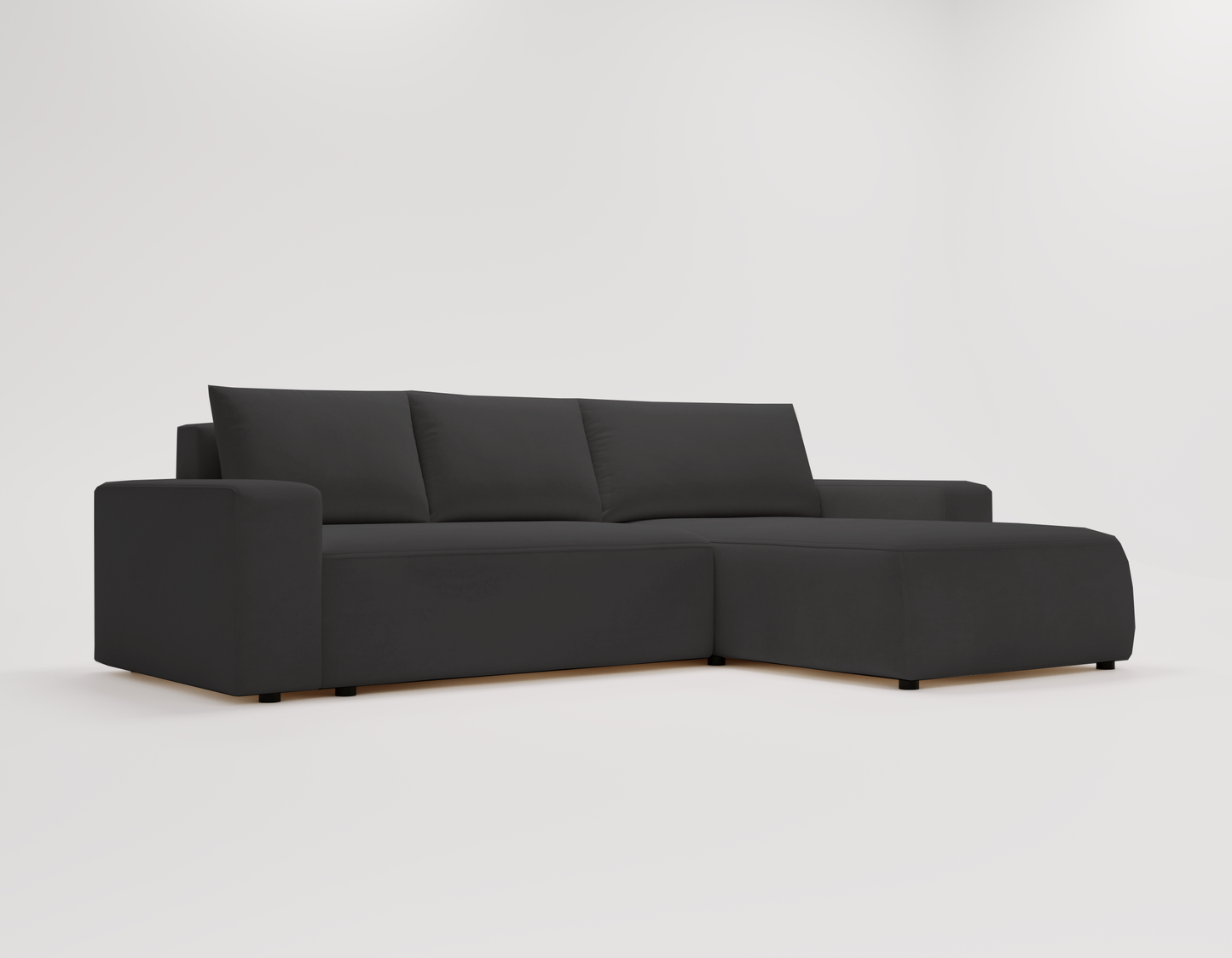 Famnen - Bäddsoffa med förvaring - Hörnsoffa