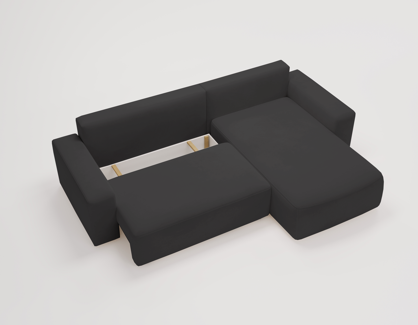 Famnen - Bäddsoffa med förvaring - Hörnsoffa