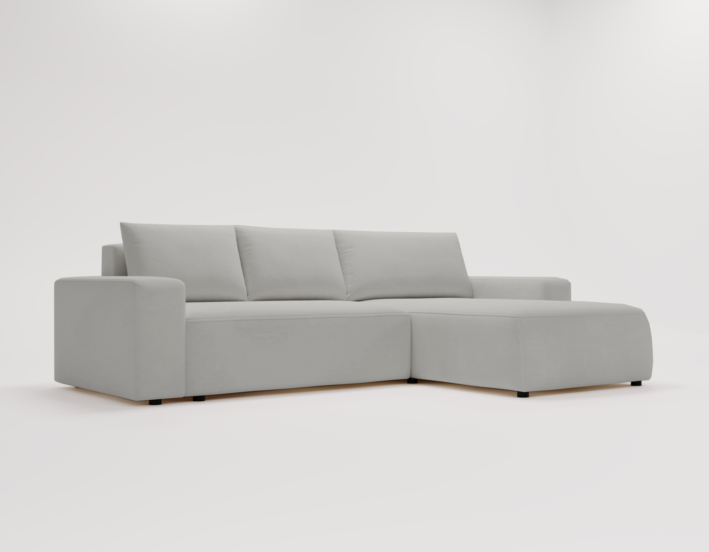 Famnen - Bäddsoffa med förvaring - Hörnsoffa