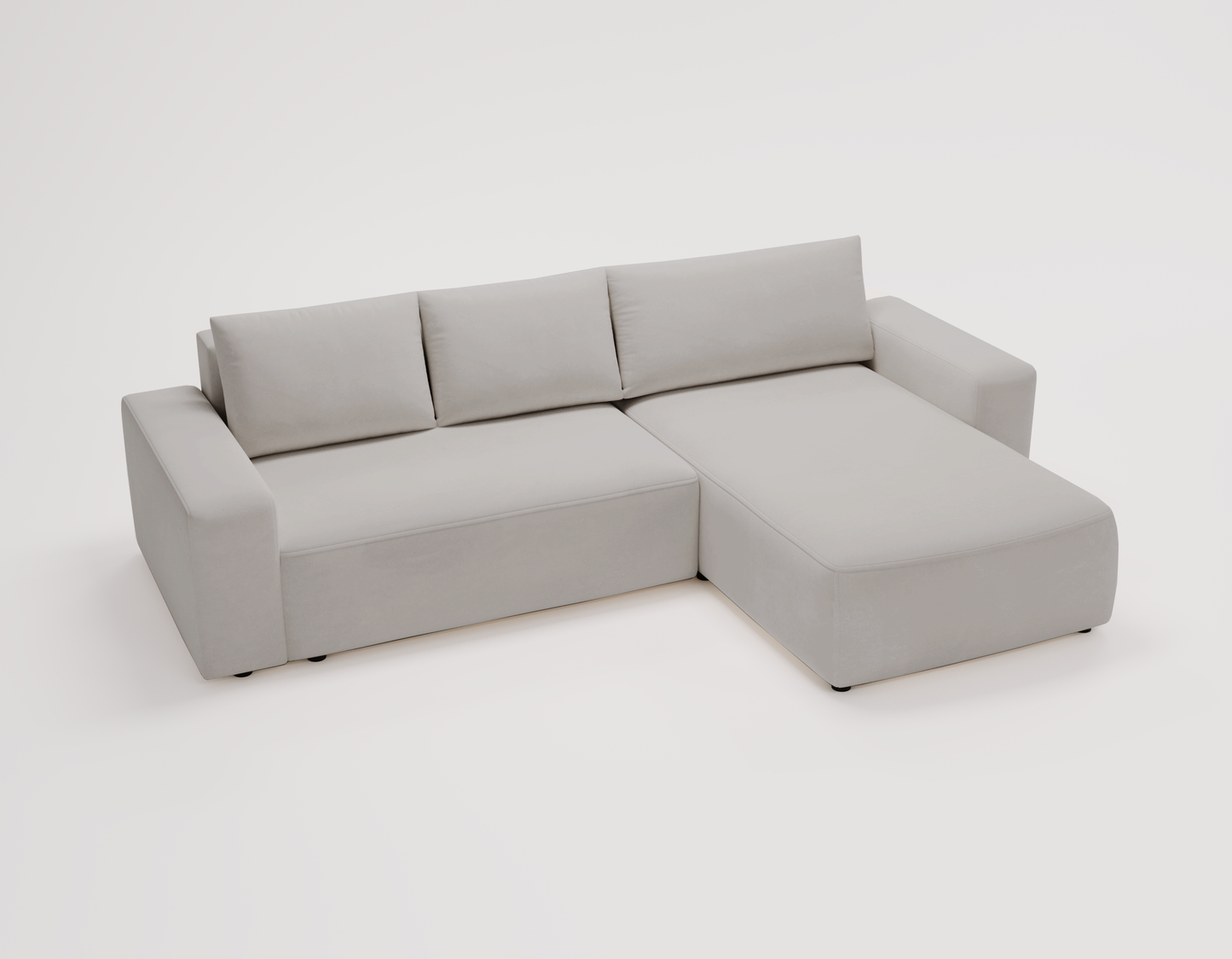 Famnen - Bäddsoffa med förvaring - Hörnsoffa