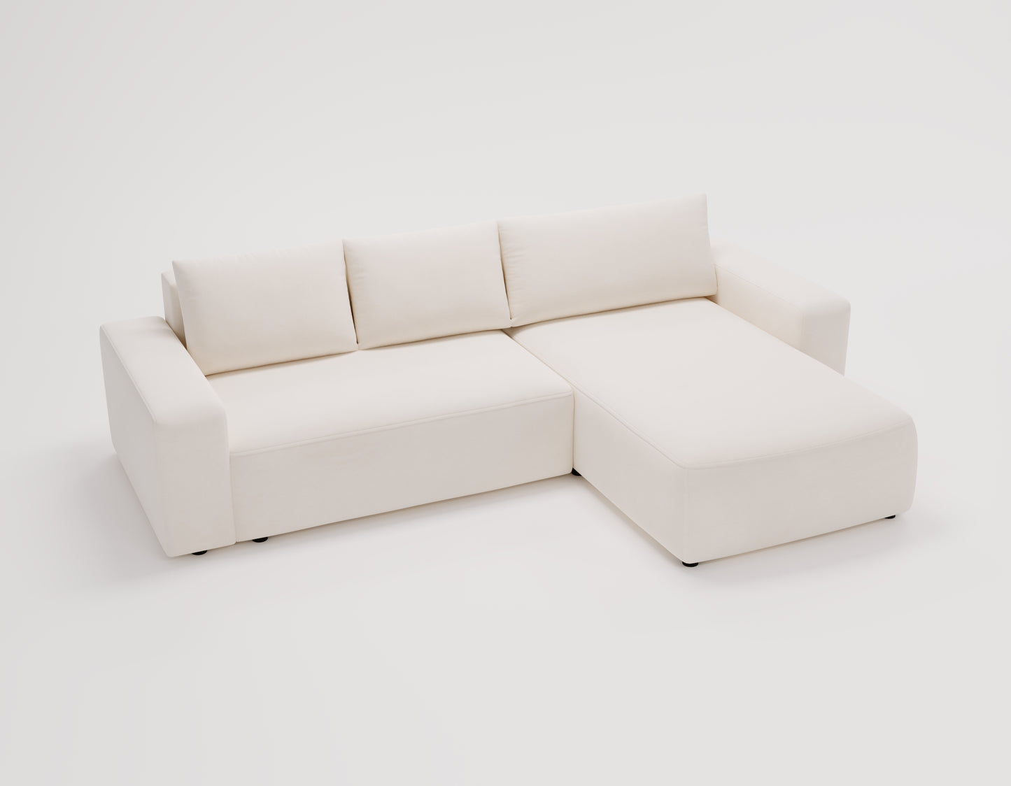 Famnen - Bäddsoffa med förvaring - Hörnsoffa