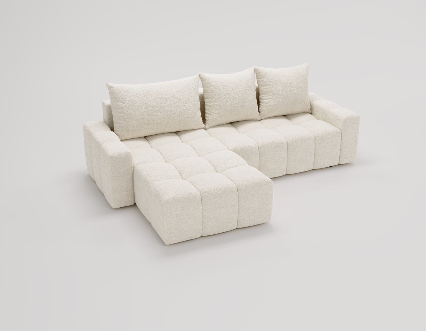 Glänta - Bäddsoffa med förvaring - Hörnsoffa