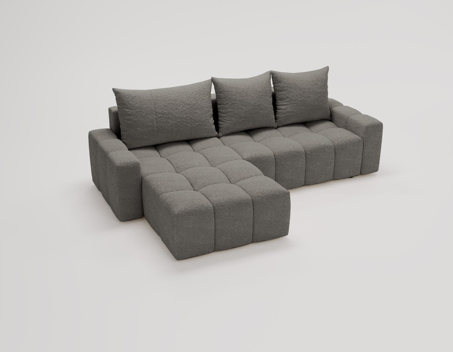 Glänta - Bäddsoffa med förvaring - Hörnsoffa