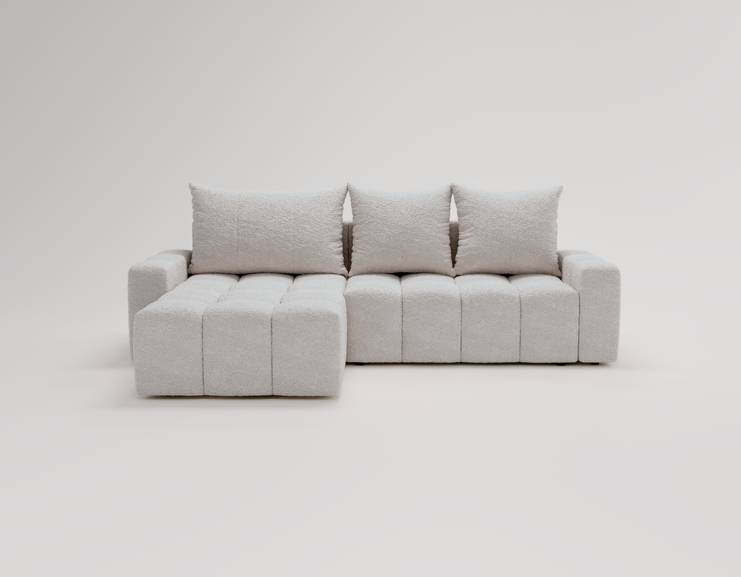 Glänta - Bäddsoffa med förvaring - Hörnsoffa