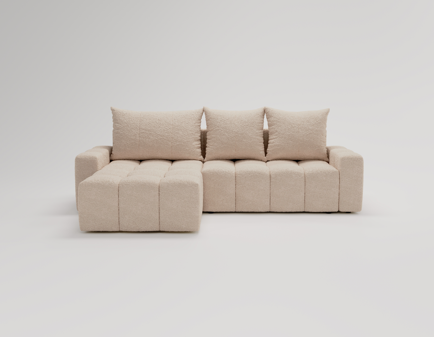 Glänta - Bäddsoffa med förvaring - Hörnsoffa