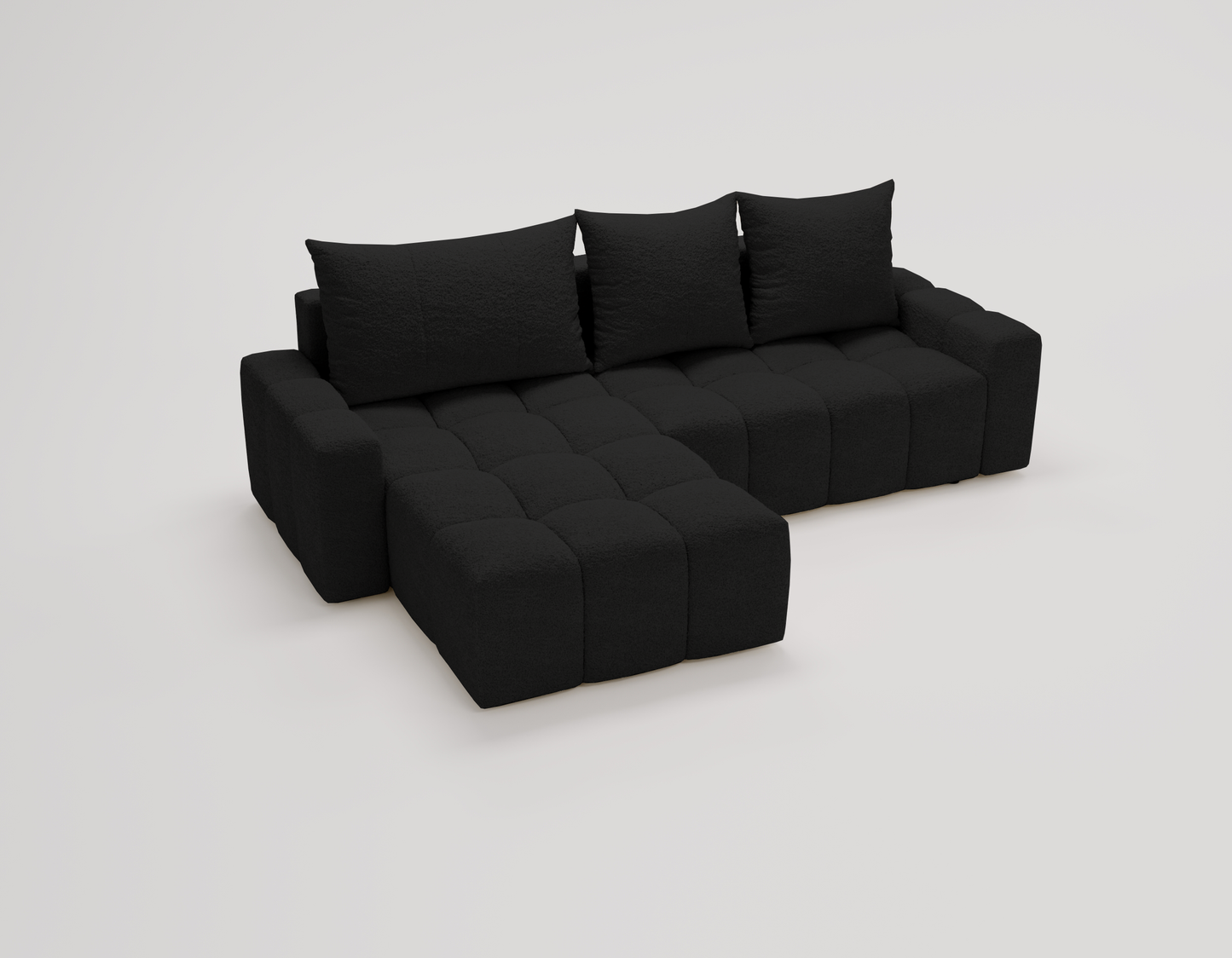 Glänta - Bäddsoffa med förvaring - Hörnsoffa