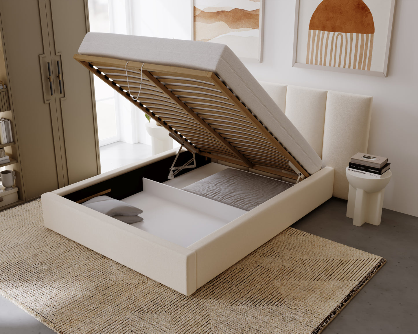 Helgdröm - Sängram med förvaring