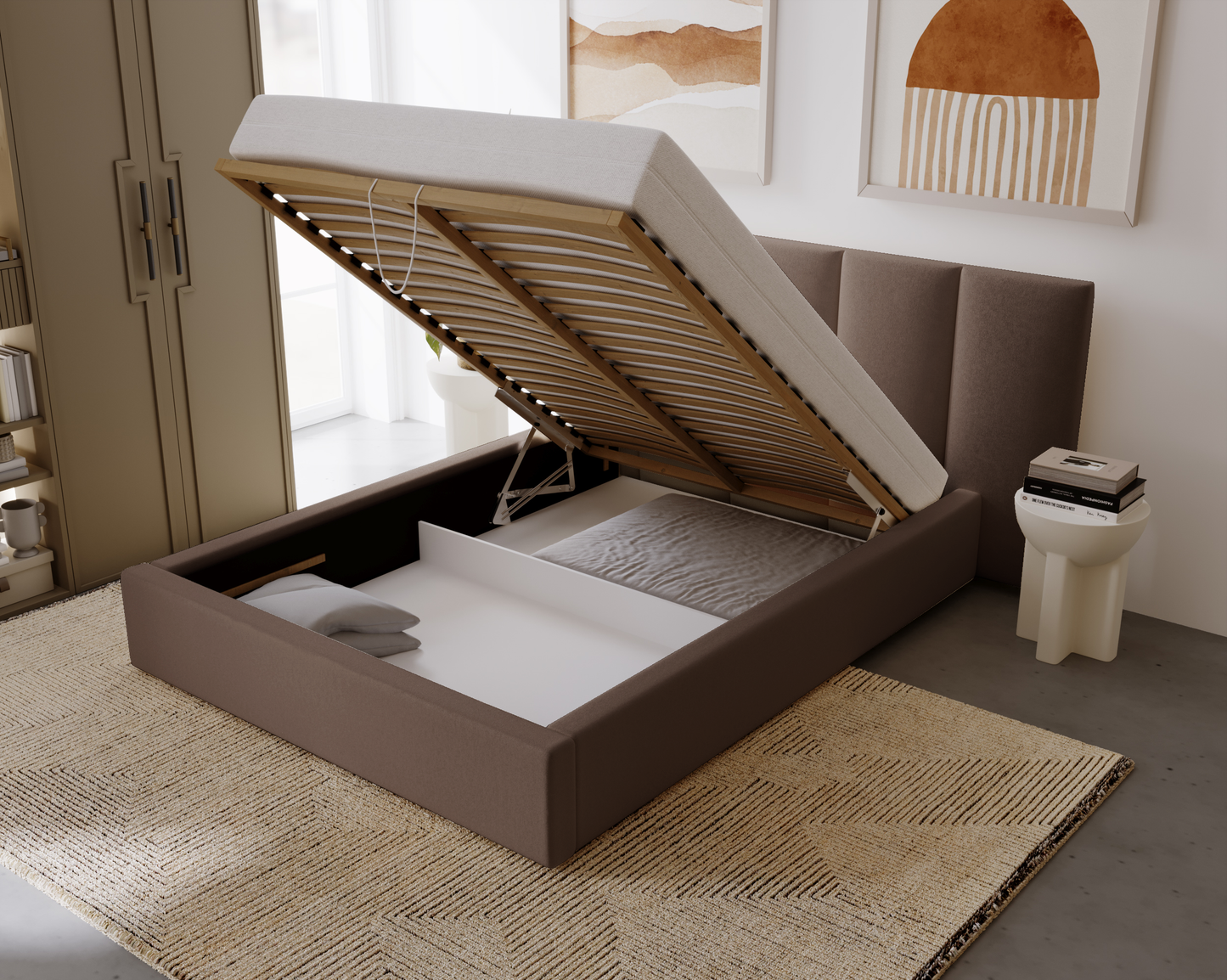 Helgdröm - Sängram med förvaring