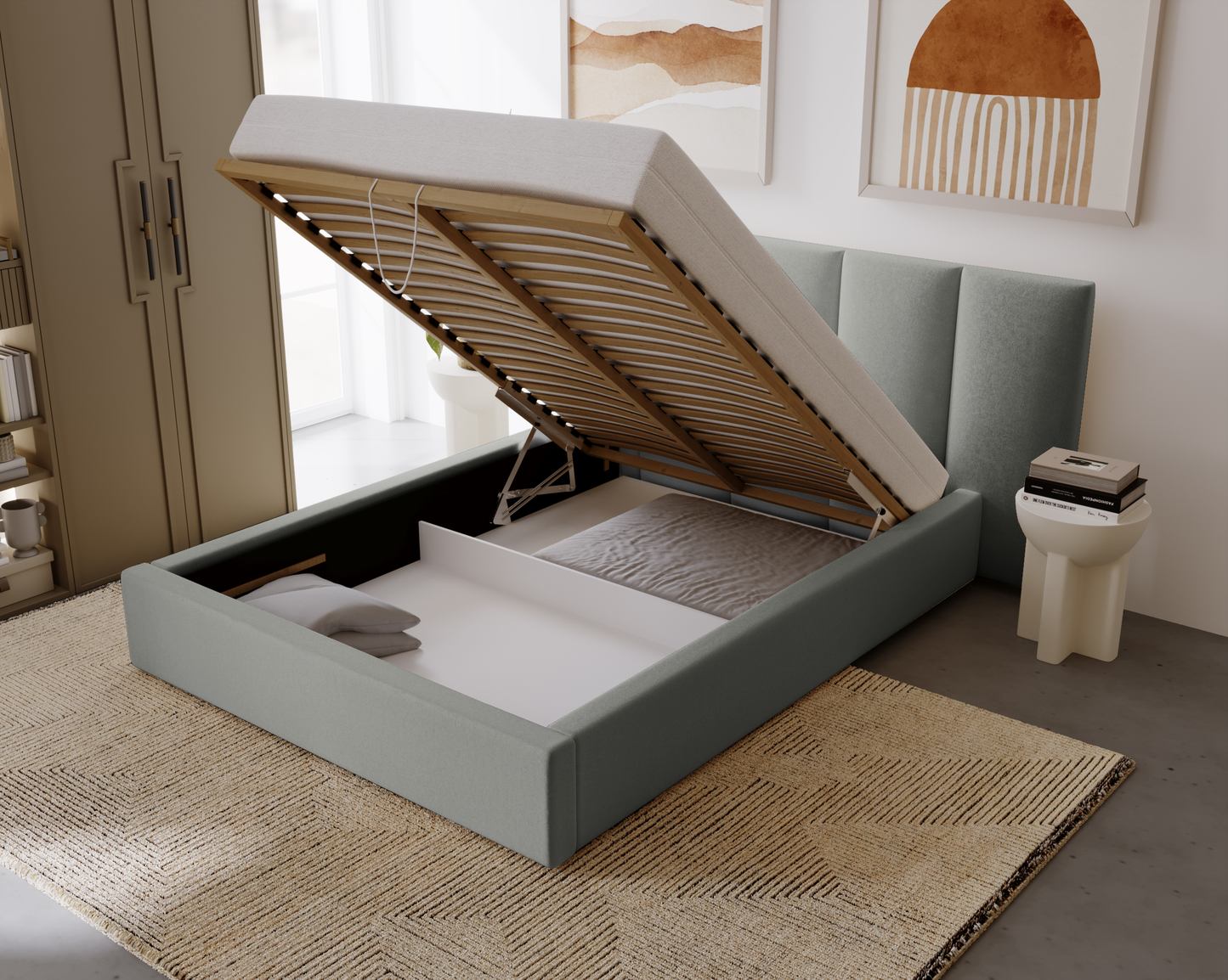 Helgdröm - Sängram med förvaring