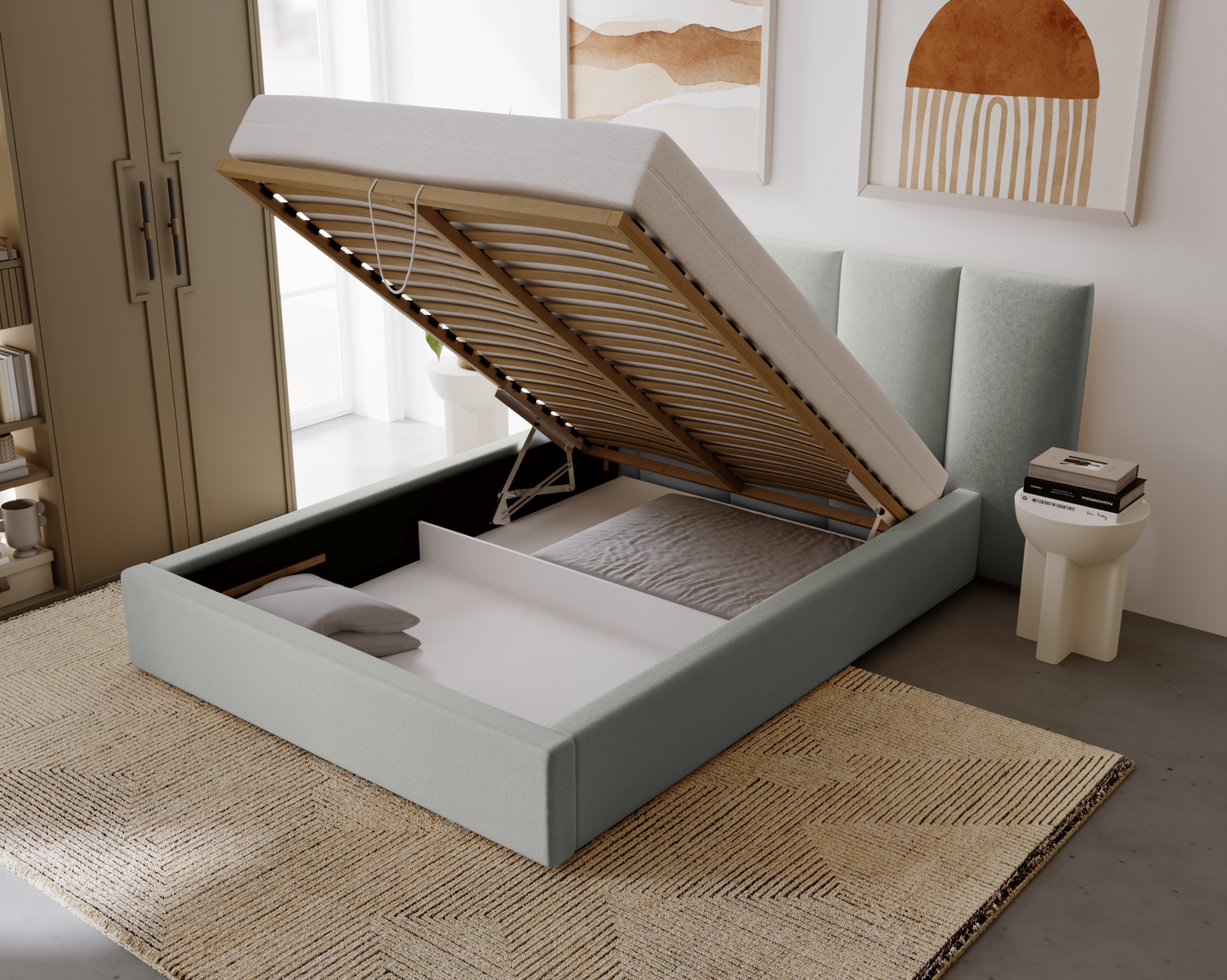 Helgdröm - Sängram med förvaring