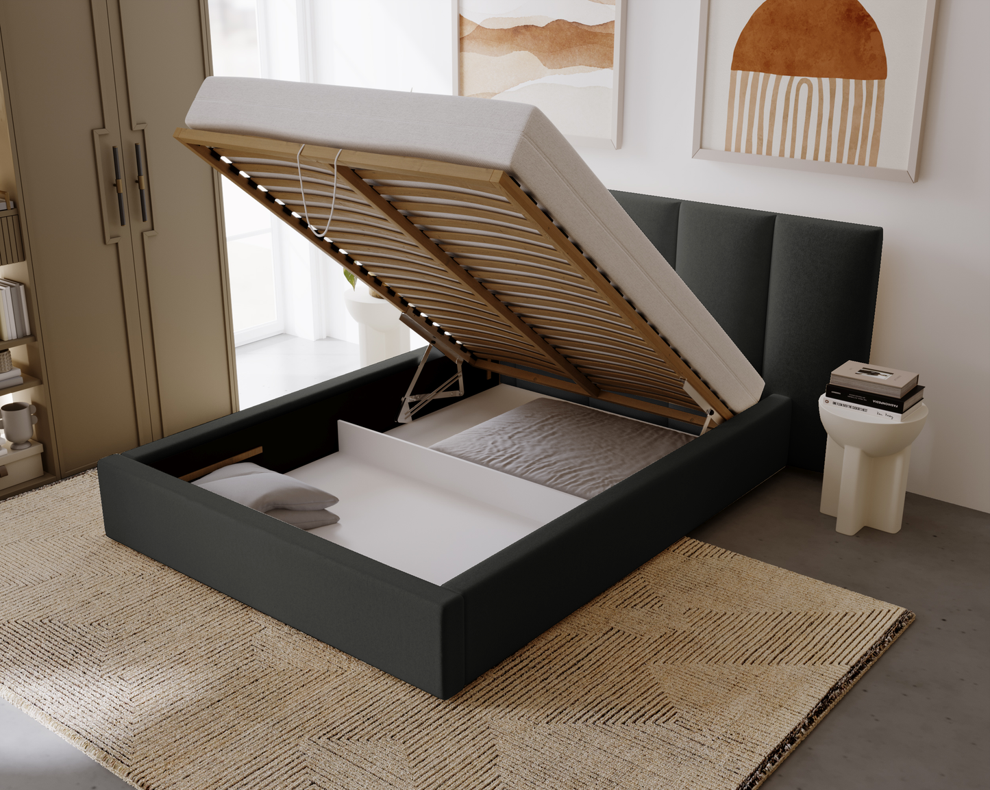 Helgdröm - Sängram med förvaring