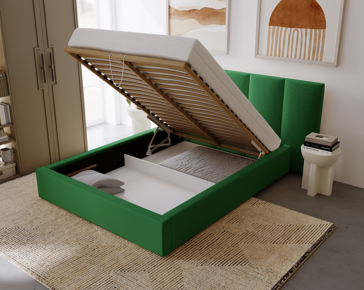 Helgdröm - Sängram med förvaring