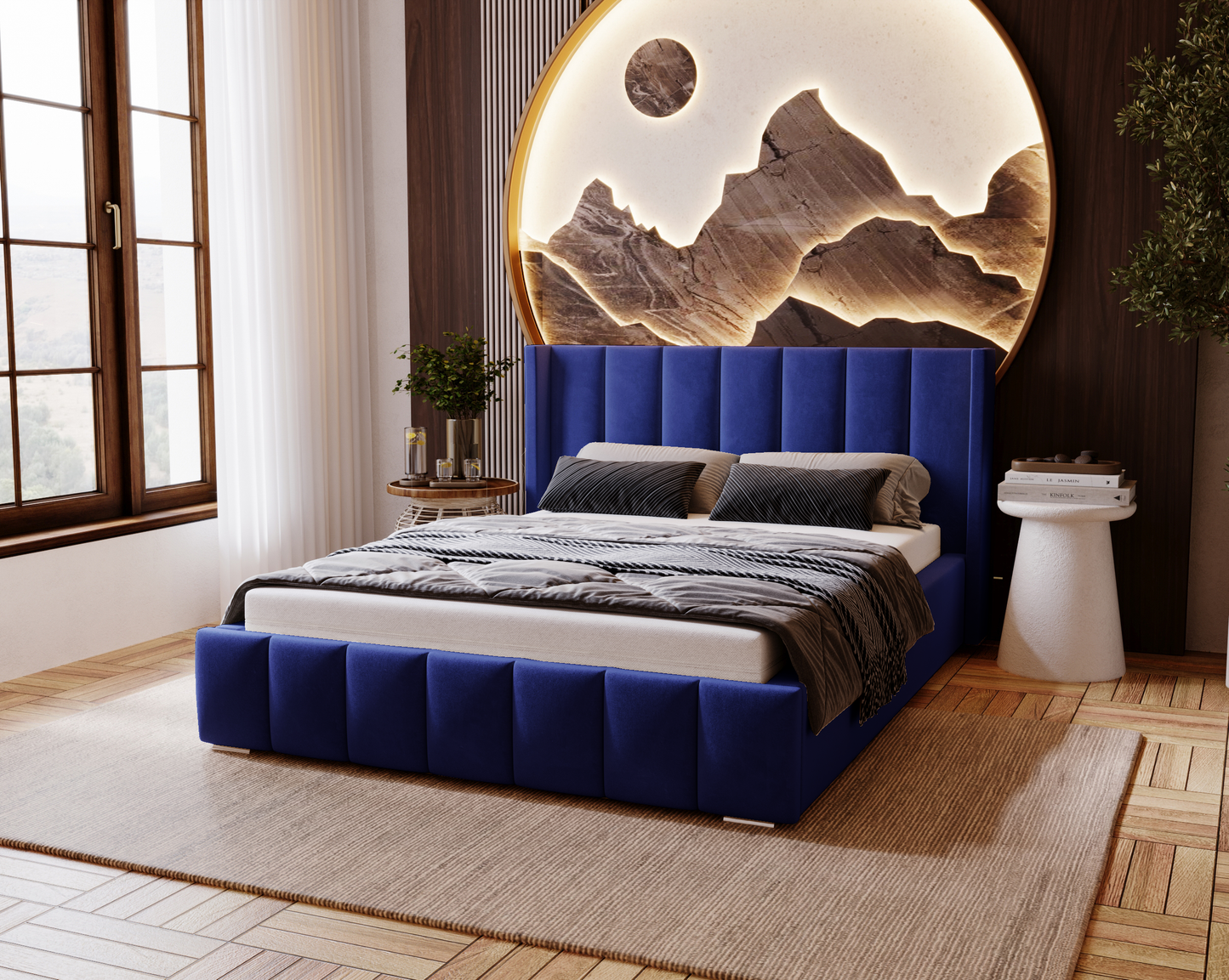 Himlenatt - Sängram med förvaring