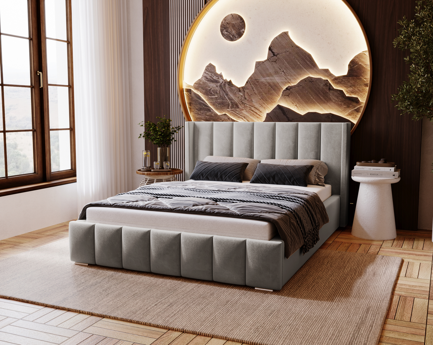 Himlenatt - Sängram med förvaring