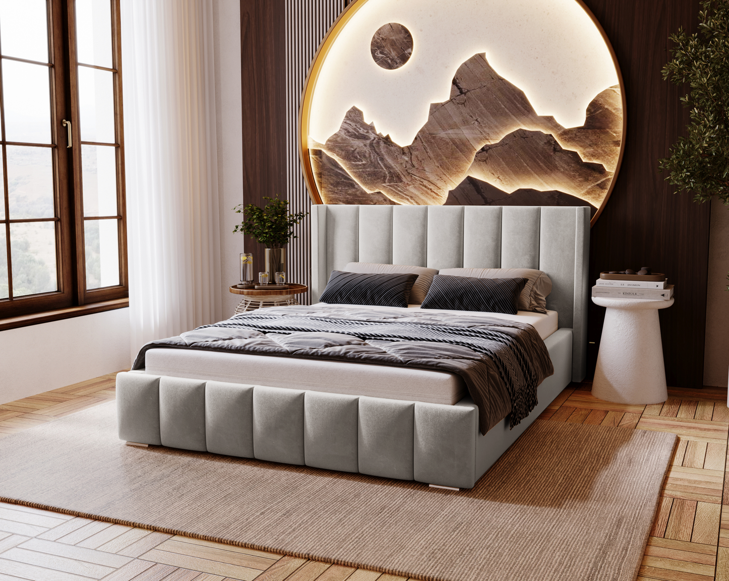 Himlenatt - Sängram med förvaring