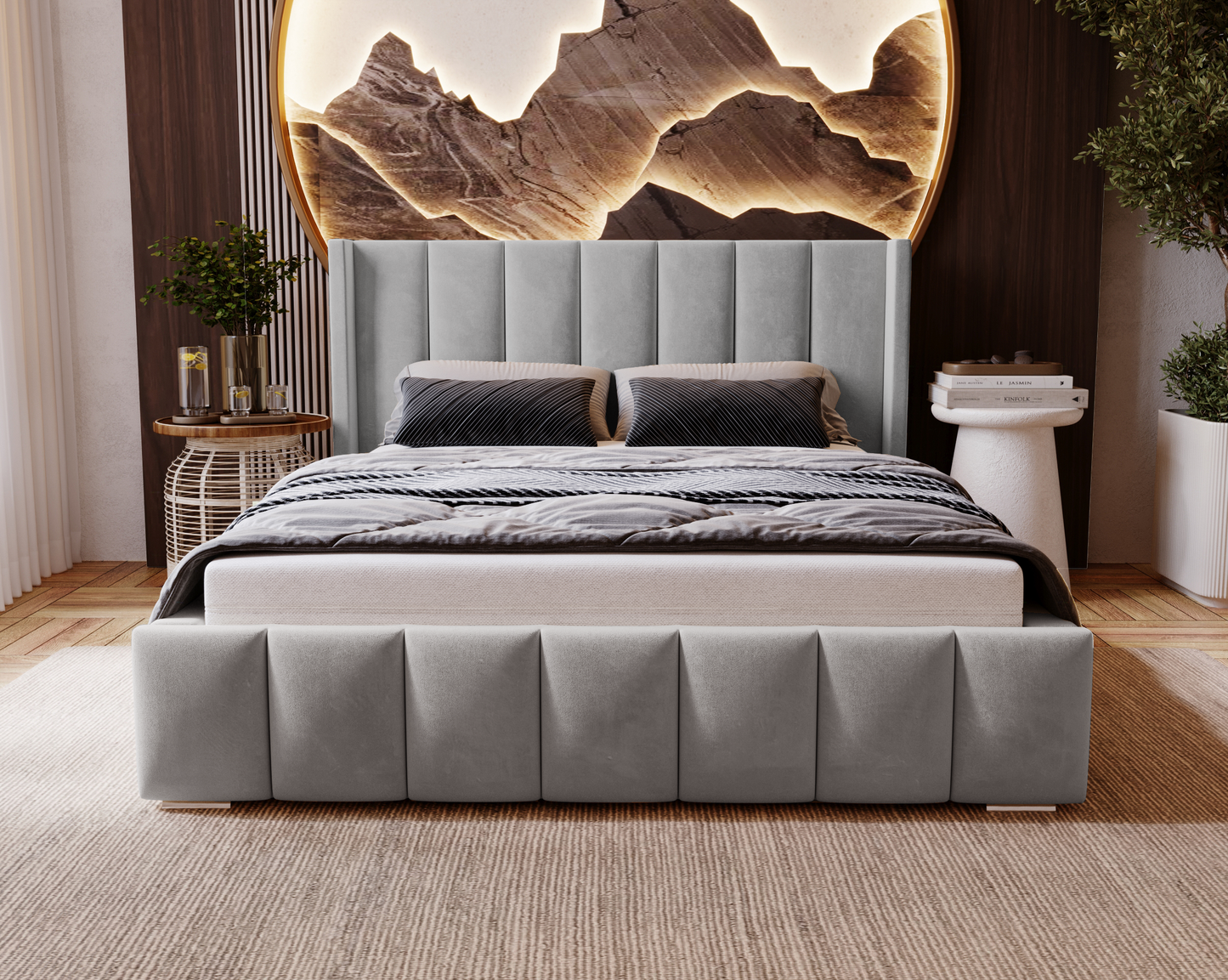 Himlenatt - Sängram med förvaring