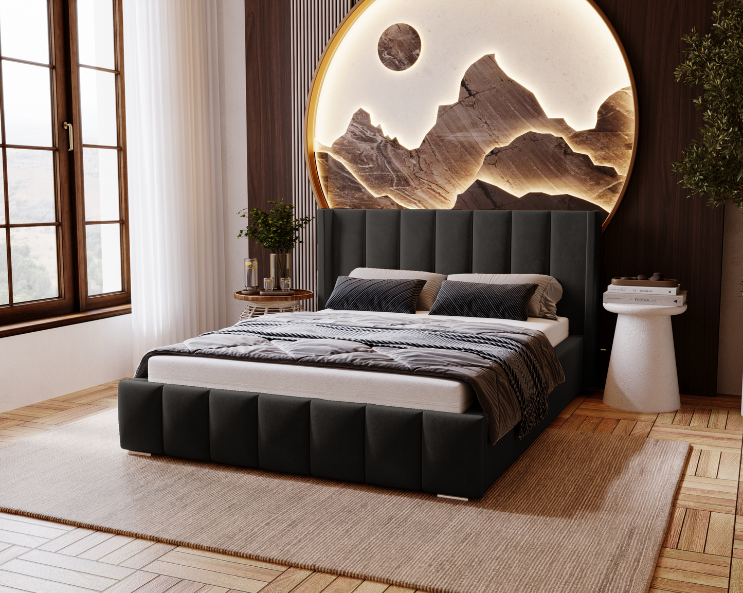 Himlenatt - Sängram med förvaring