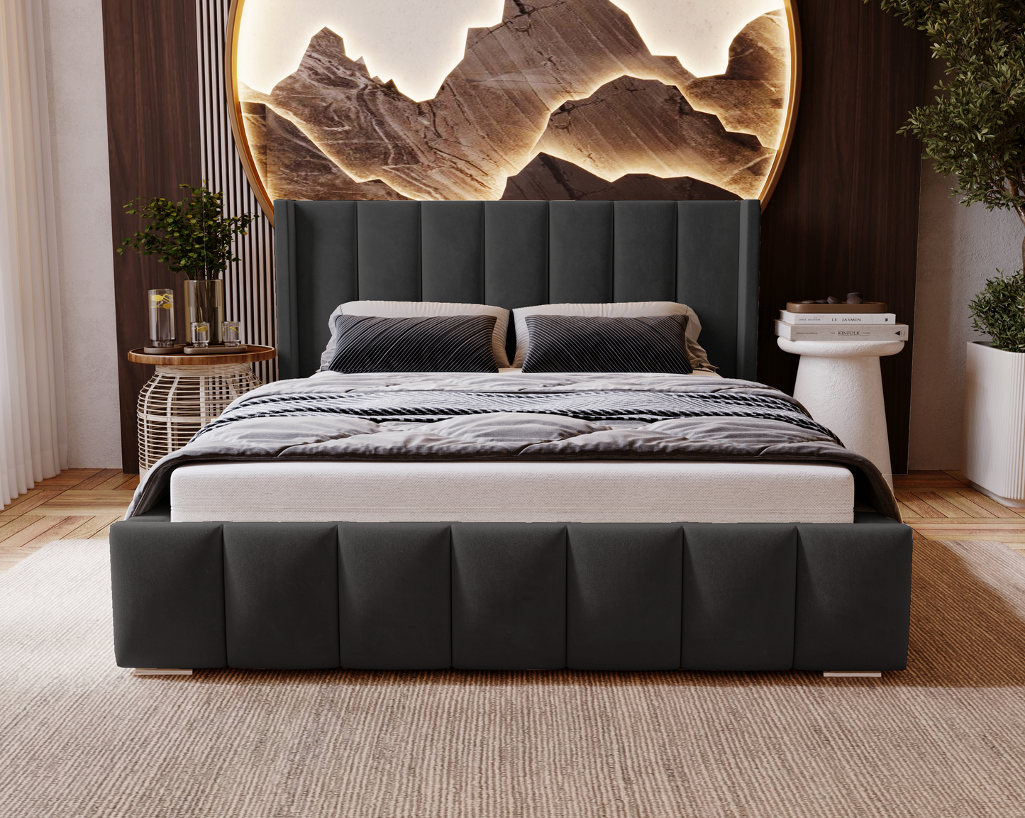 Himlenatt - Sängram med förvaring