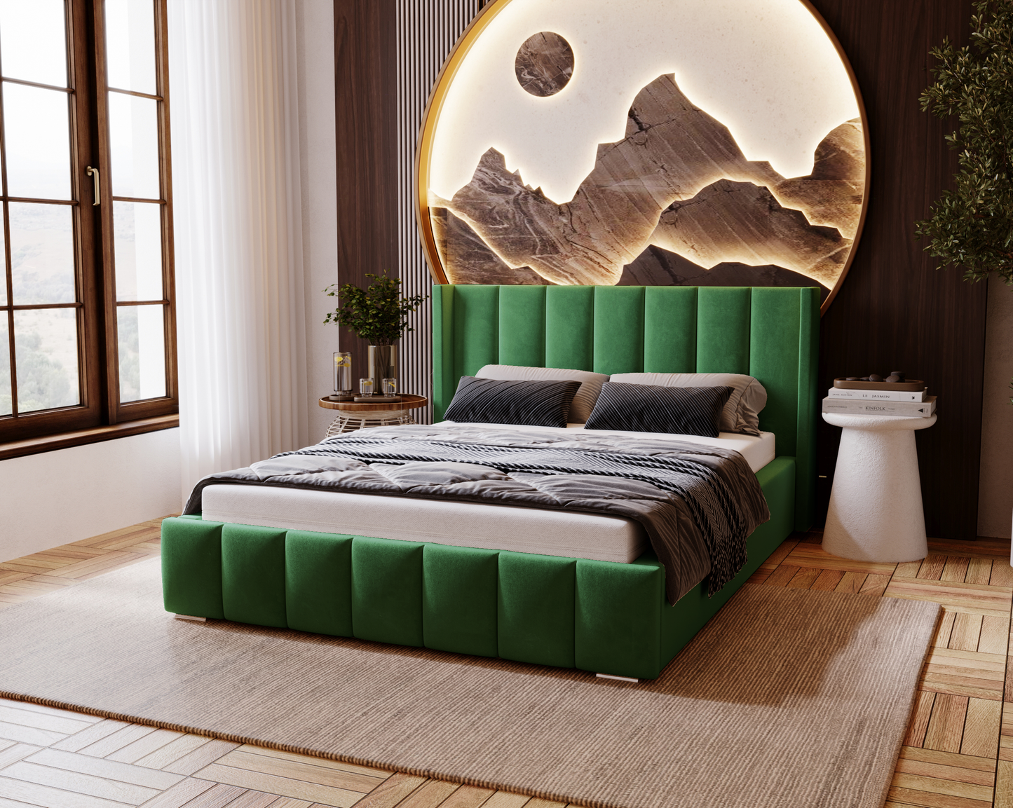 Himlenatt - Sängram med förvaring