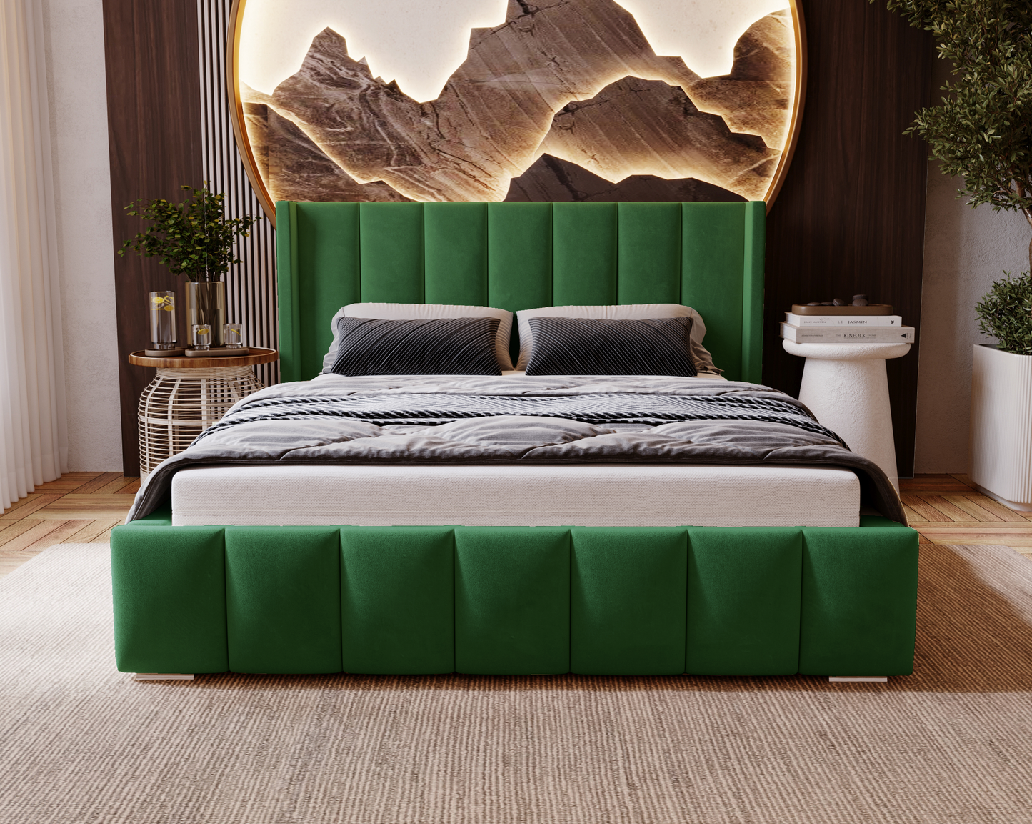 Himlenatt - Sängram med förvaring