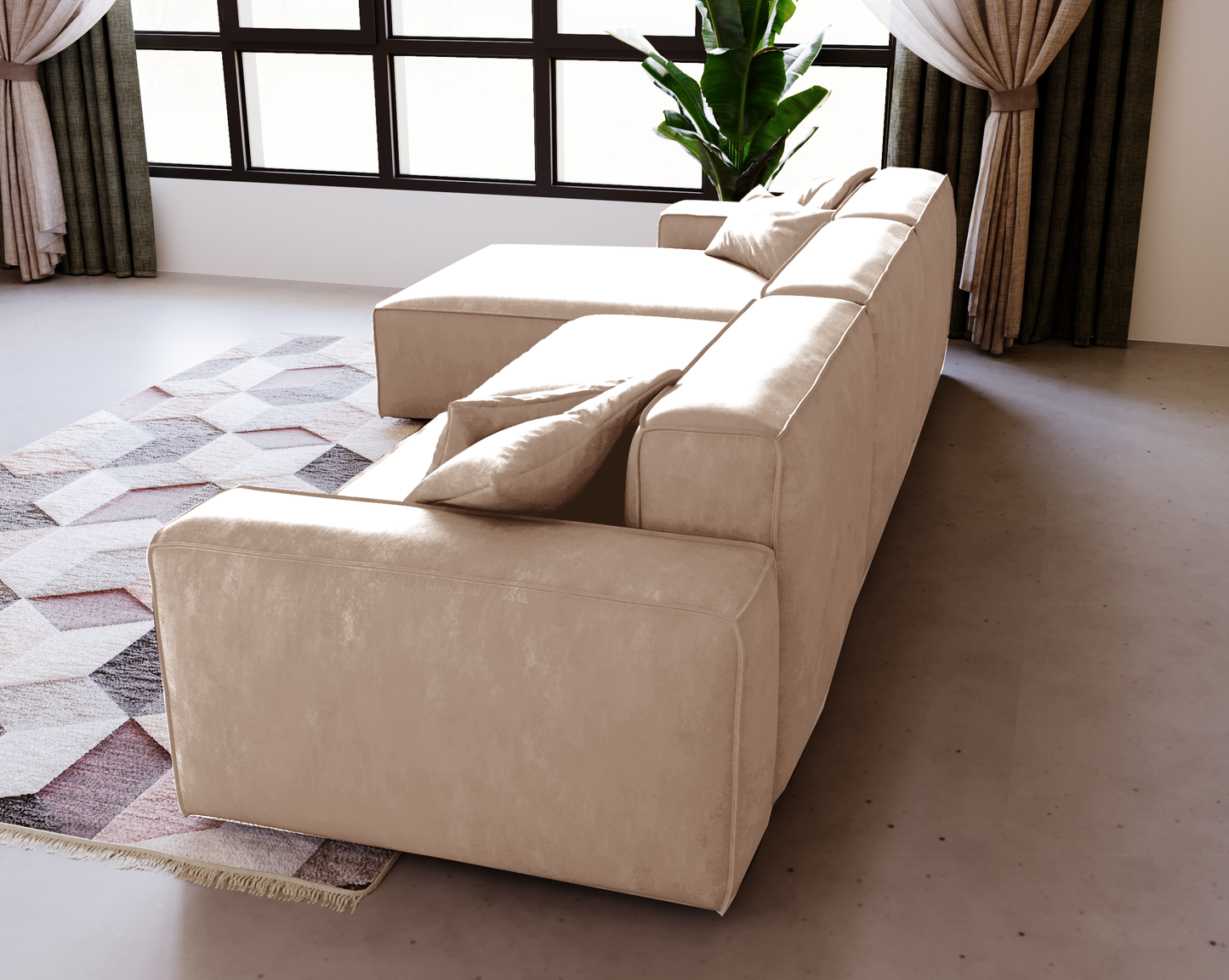 Klossen - Hörnsoffa