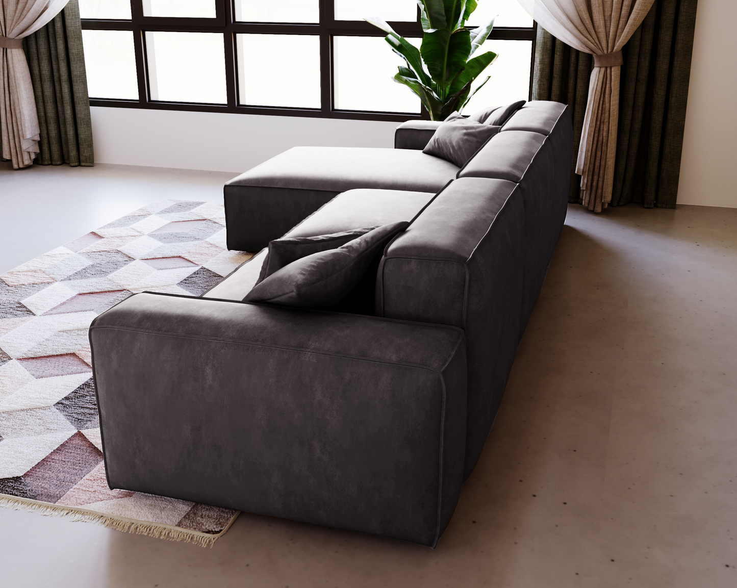 Klossen - Hörnsoffa