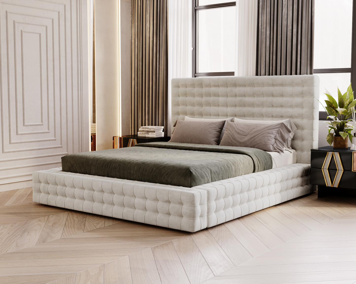 Kvällen - Sängram med förvaring