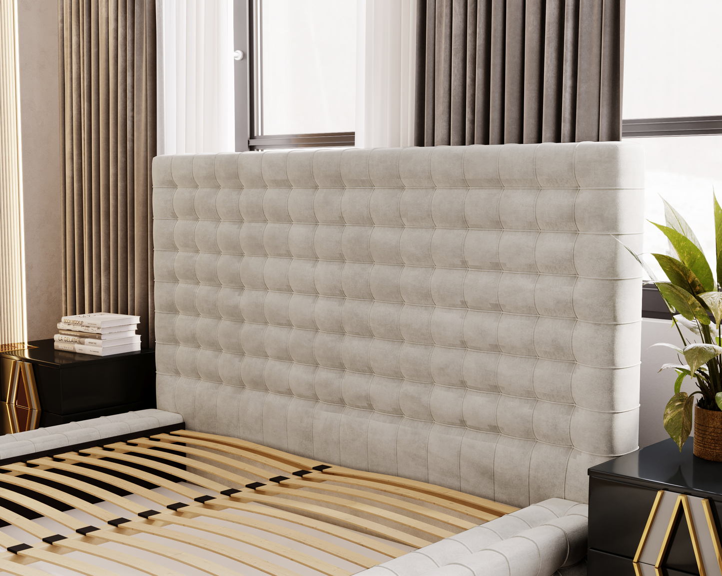 Kvällen - Sängram med förvaring