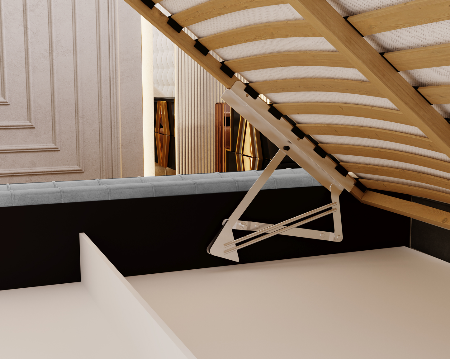 Kvällen - Sängram med förvaring