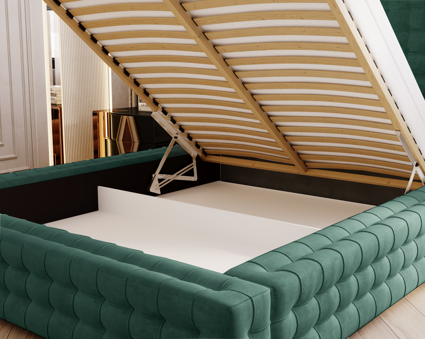 Kvällen - Sängram med förvaring