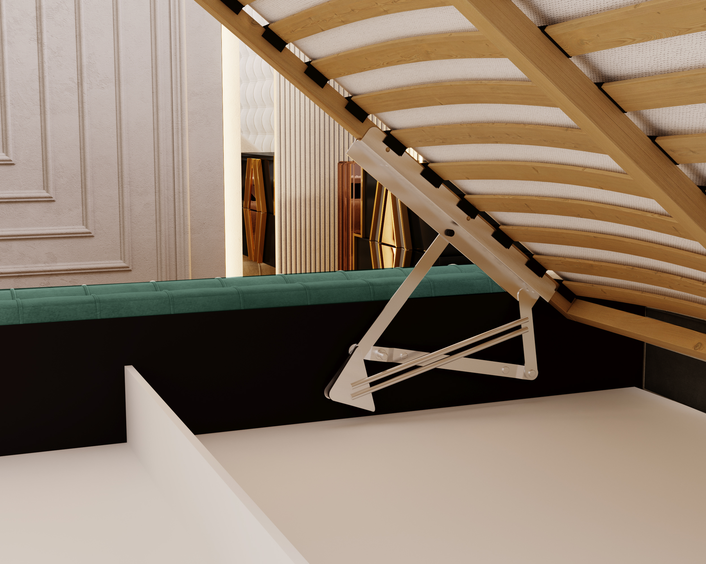 Kvällen - Sängram med förvaring