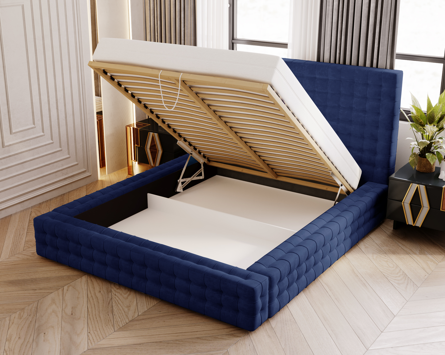 Kvällen - Sängram med förvaring