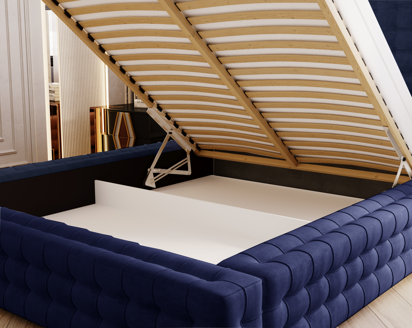 Kvällen - Sängram med förvaring