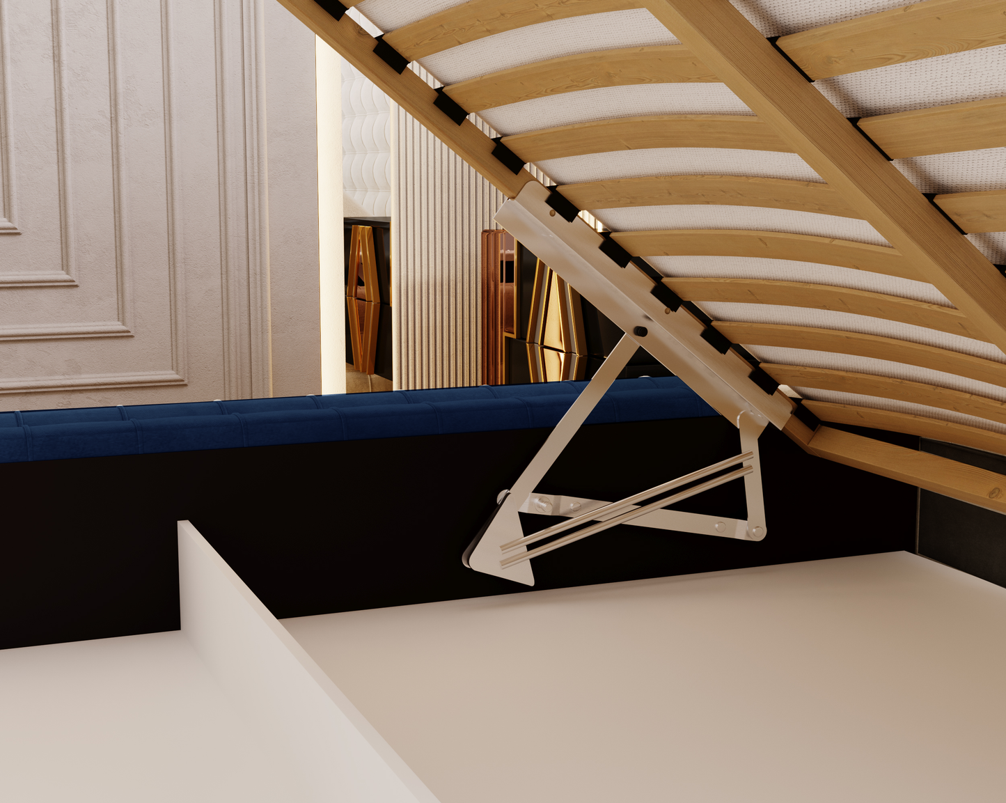 Kvällen - Sängram med förvaring