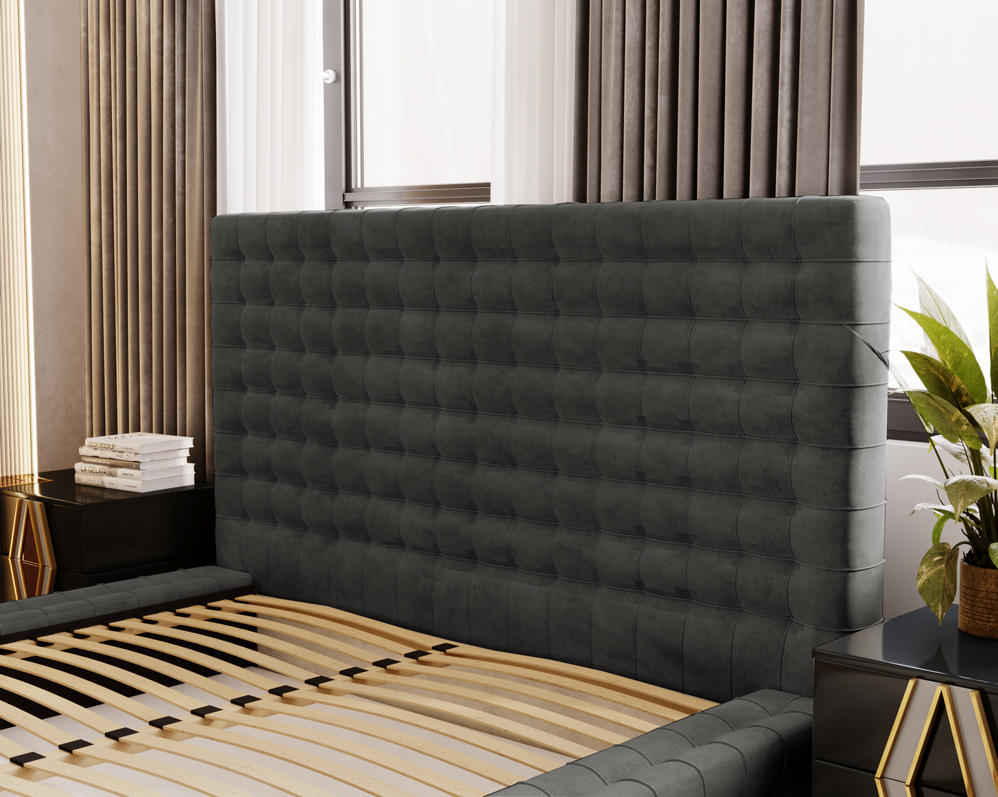 Kvällen - Sängram med förvaring