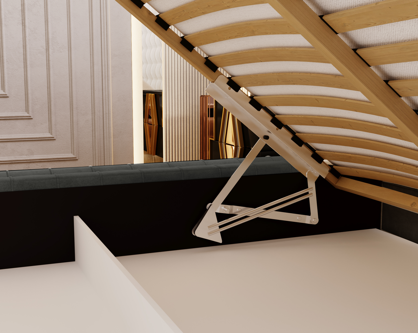 Kvällen - Sängram med förvaring