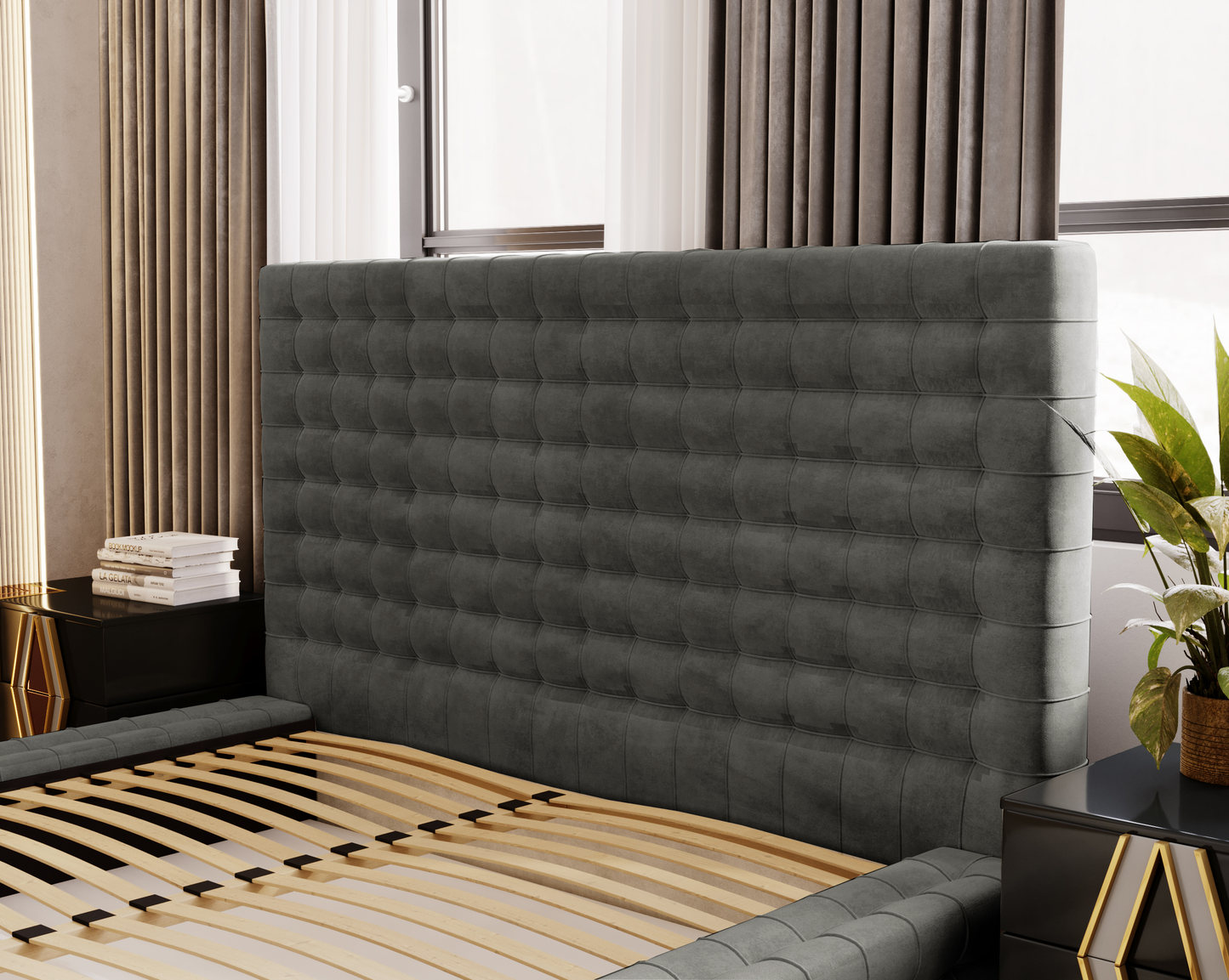 Kvällen - Sängram med förvaring