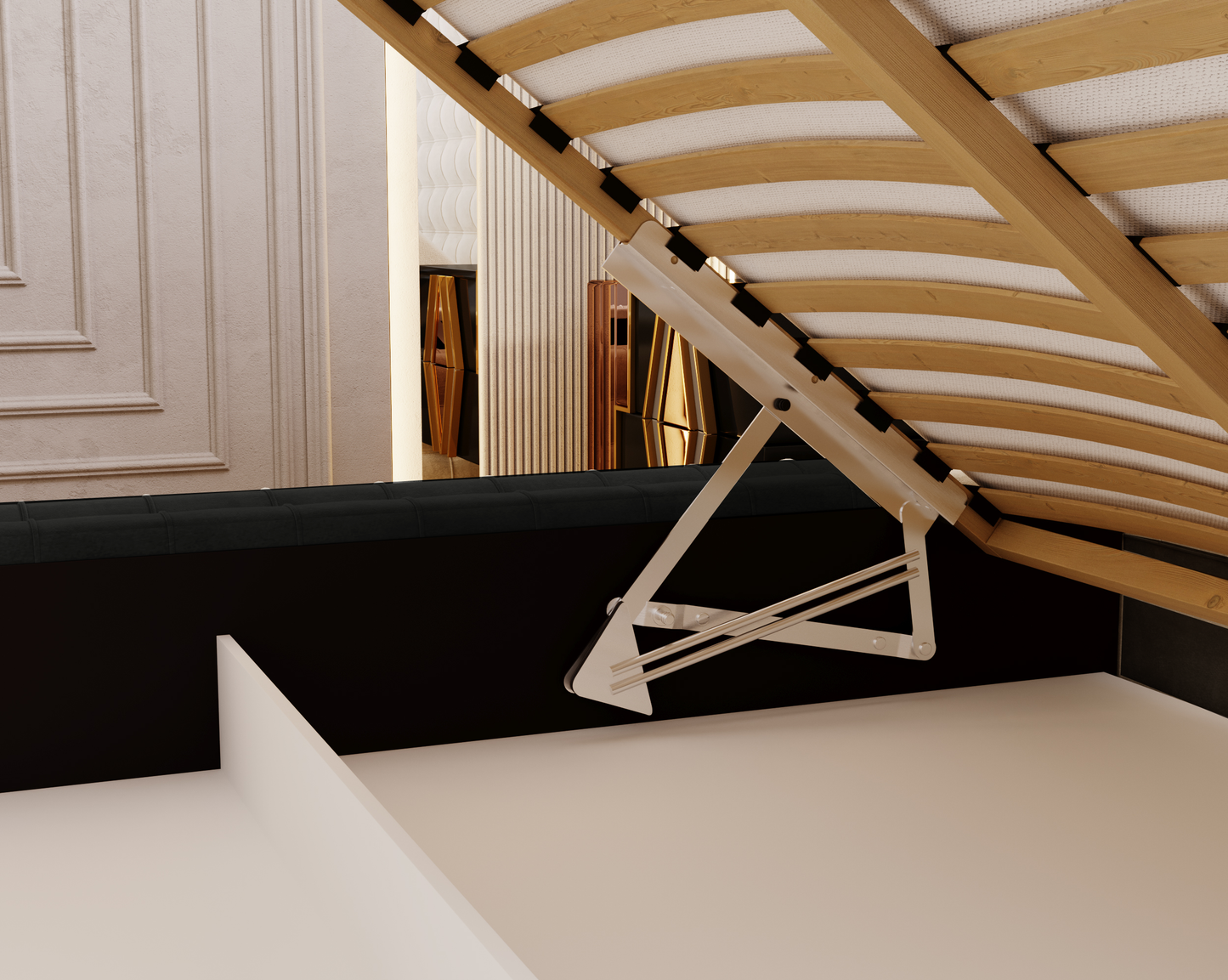 Kvällen - Sängram med förvaring