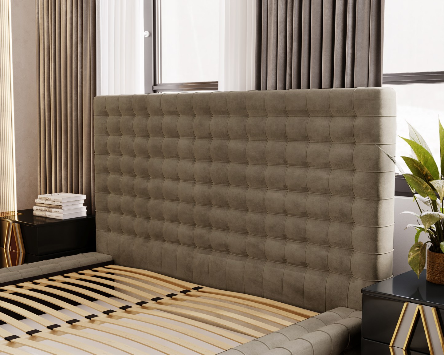 Kvällen - Sängram med förvaring