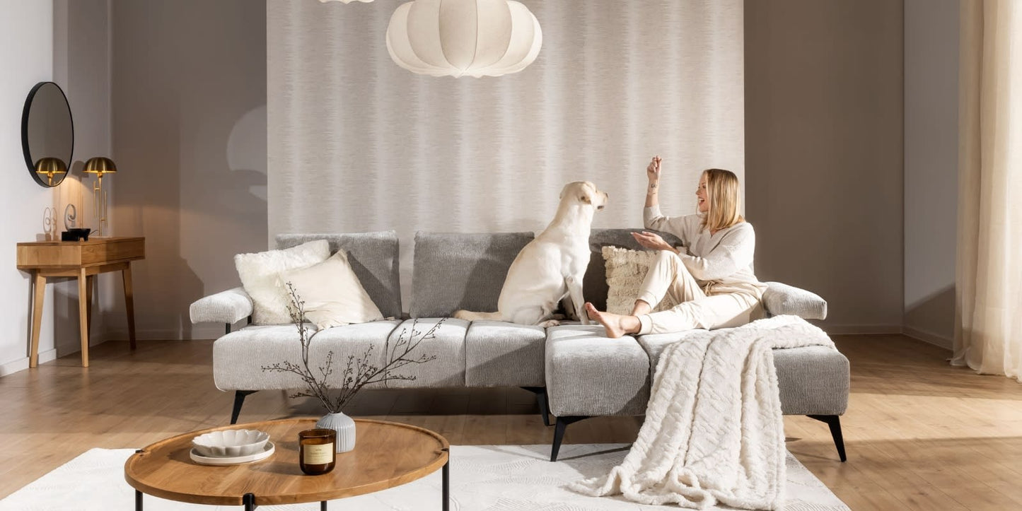 Loungen 3-sits hörnsoffa