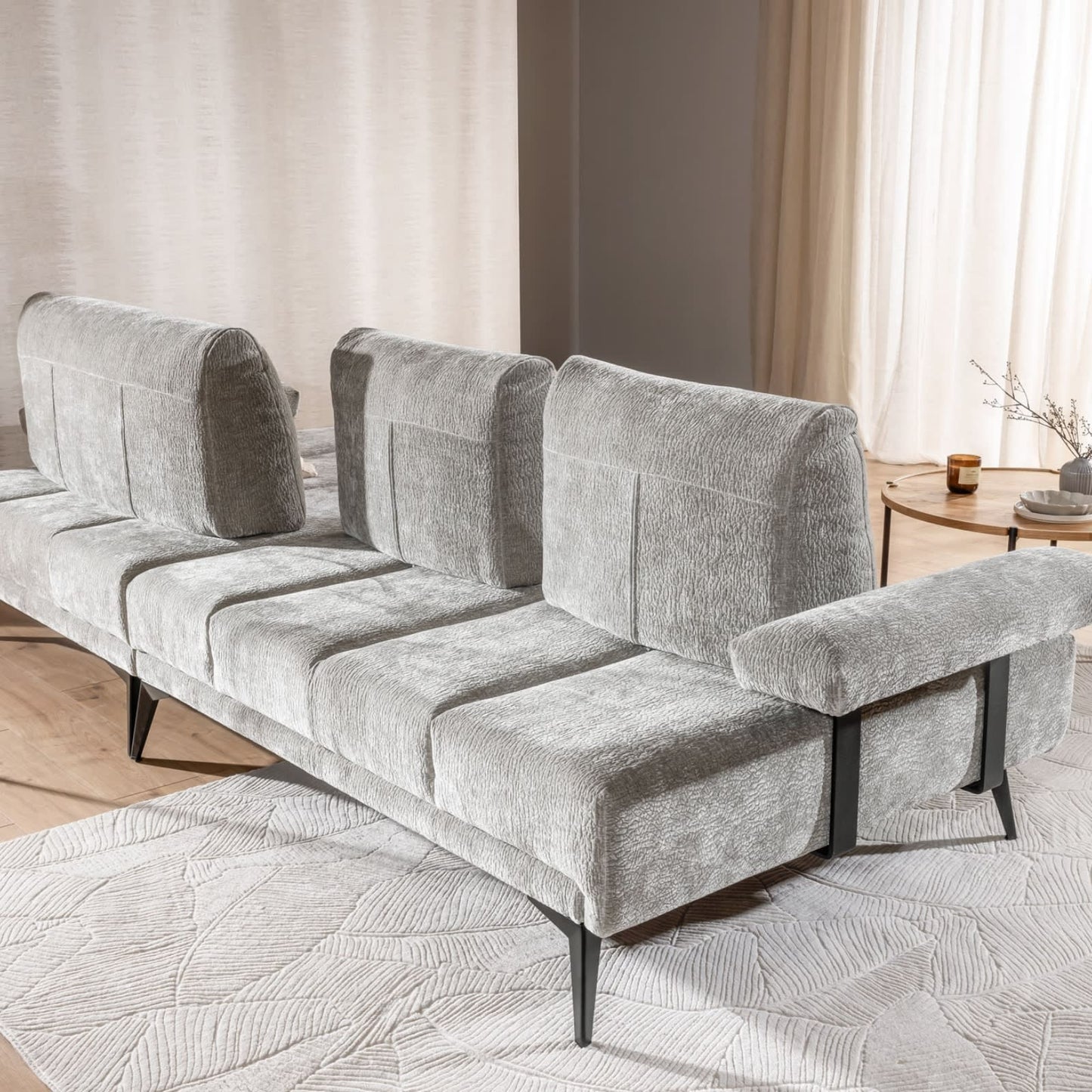 Loungen 3-sits hörnsoffa