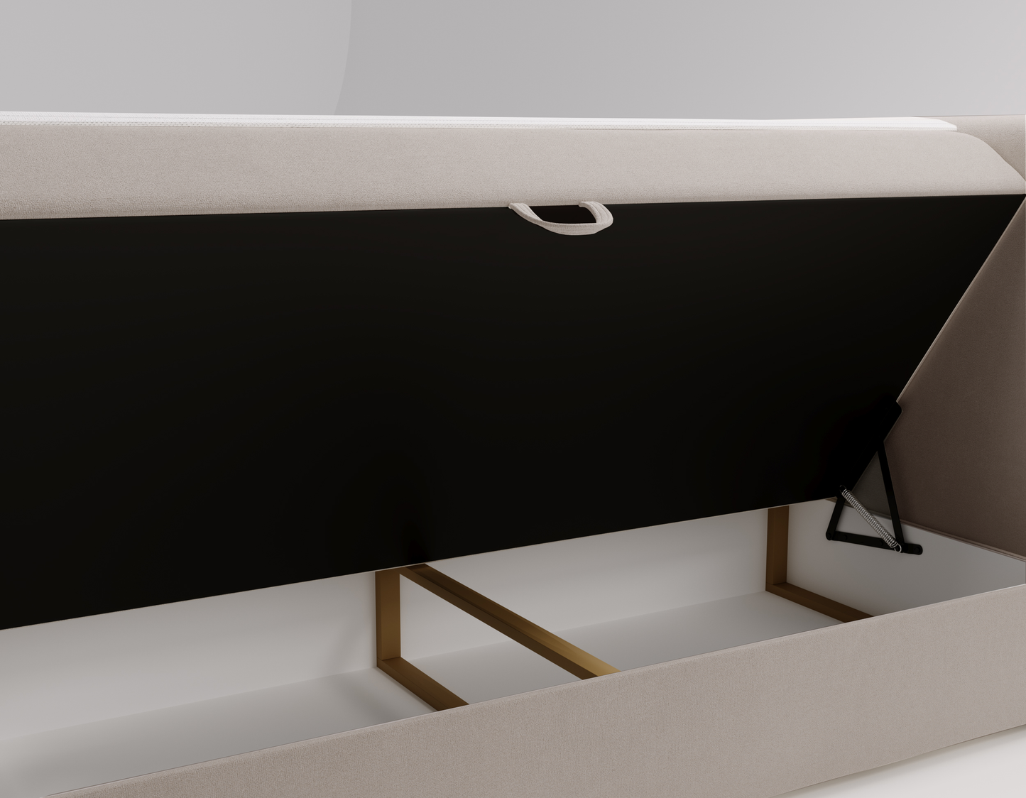 Lugnet - Kontinentalsäng med förvaring