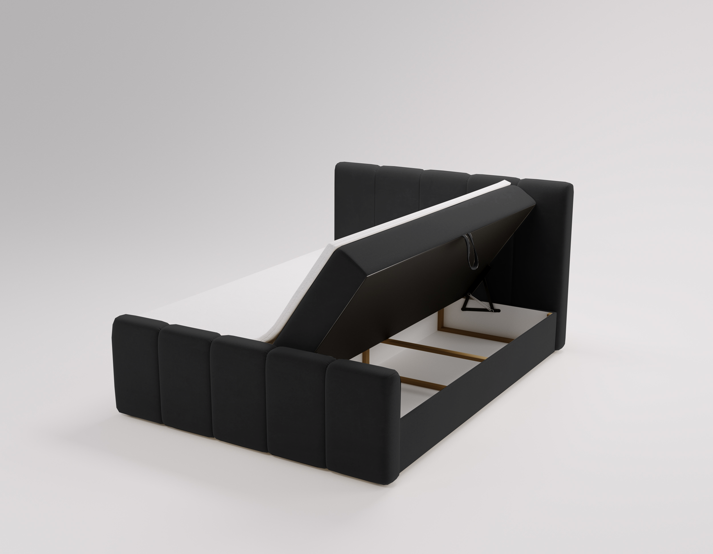 Lugnet - Kontinentalsäng med förvaring