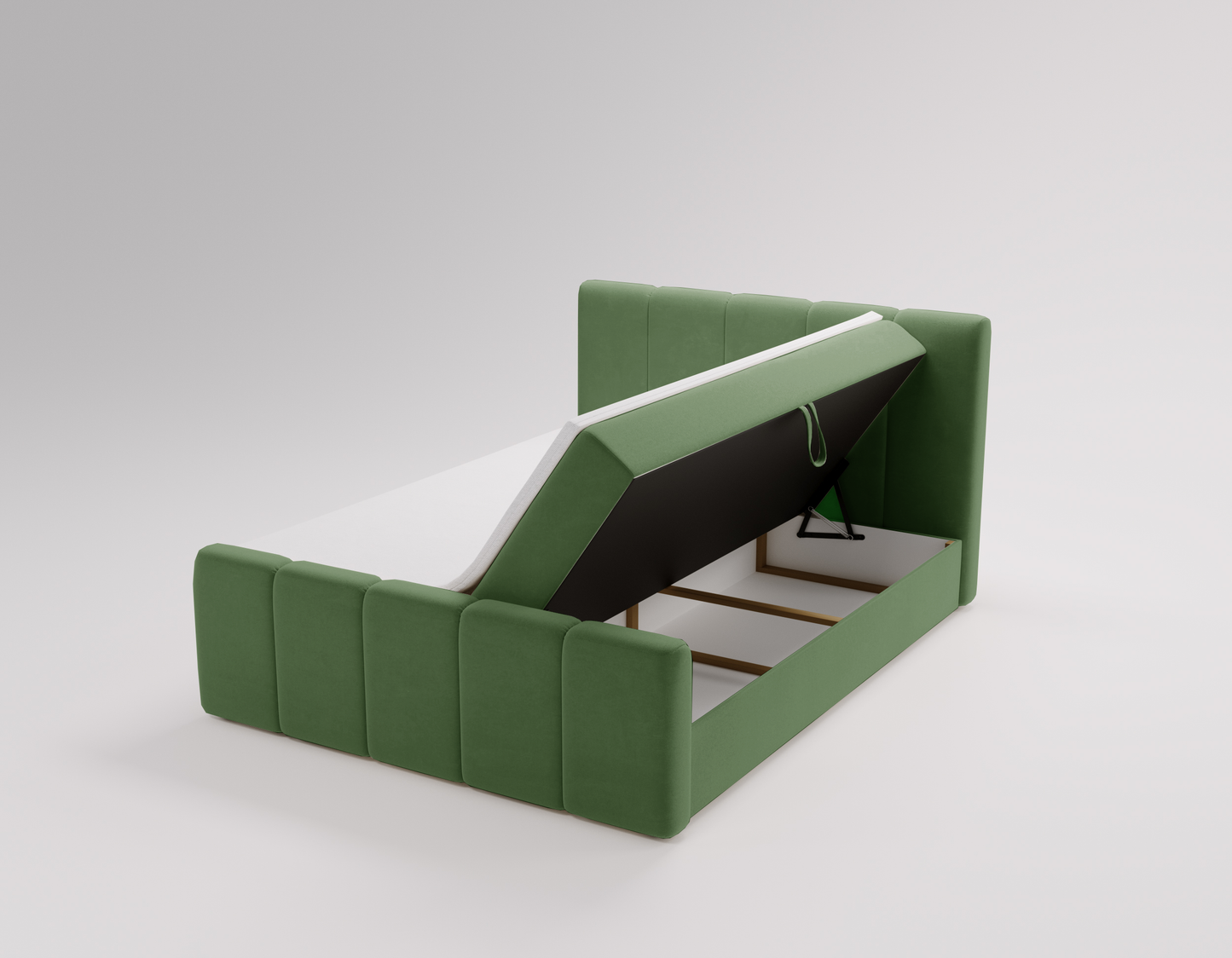 Lugnet - Kontinentalsäng med förvaring