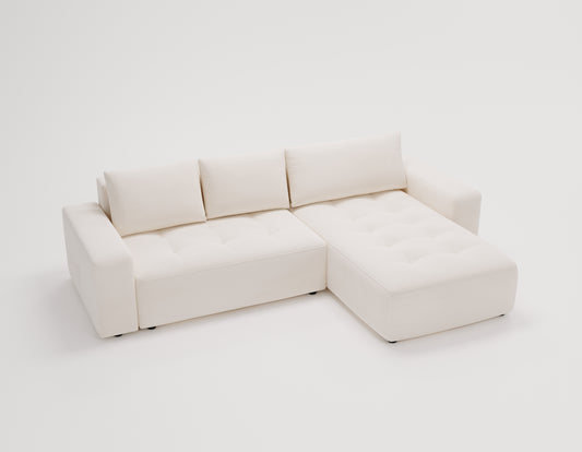 Mjörnen - Bäddsoffa med förvaring - Hörnsoffa