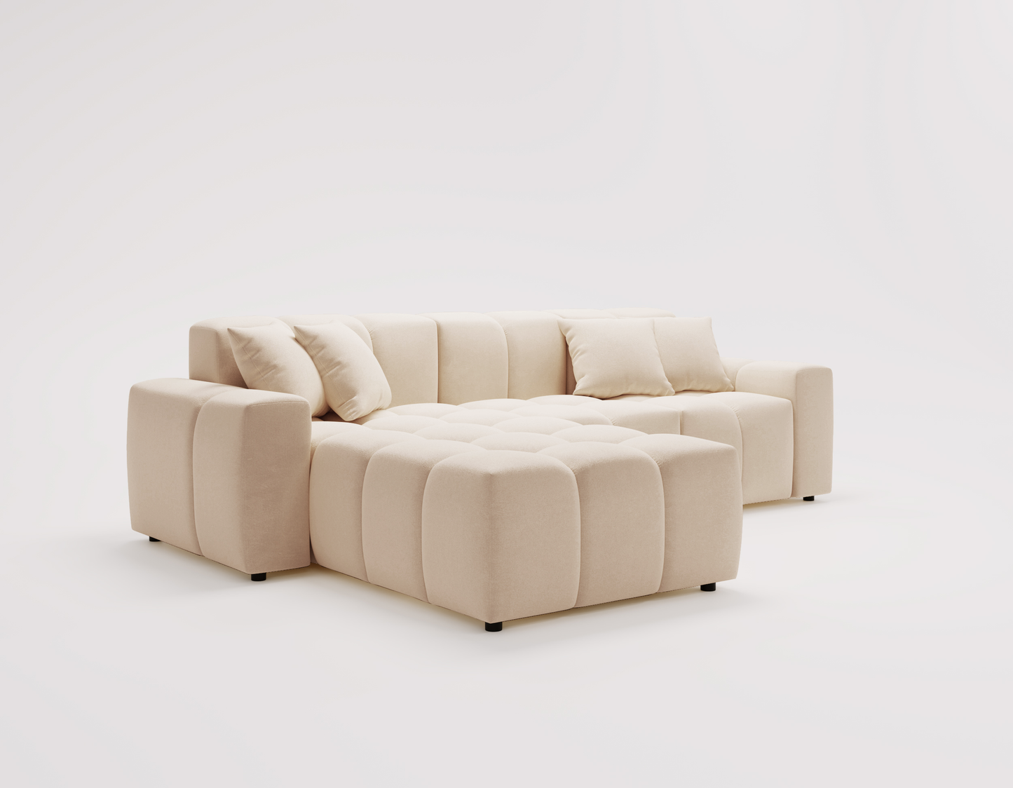 Molnet - Hörnsoffa - Kuddar ingår